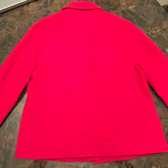 DKNY cropped pink Peacoat - Picture 4 of 6